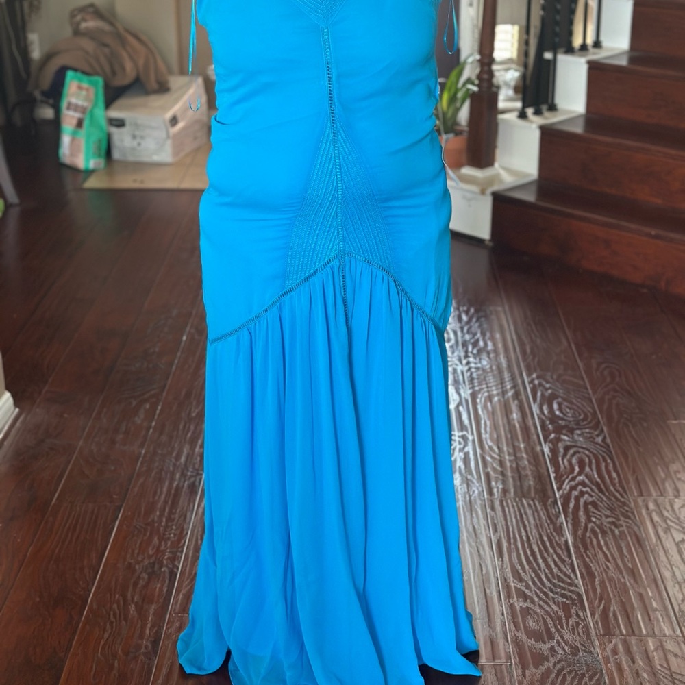 Adelyn Rae Sky Blue Dress - Picture 3 of 17